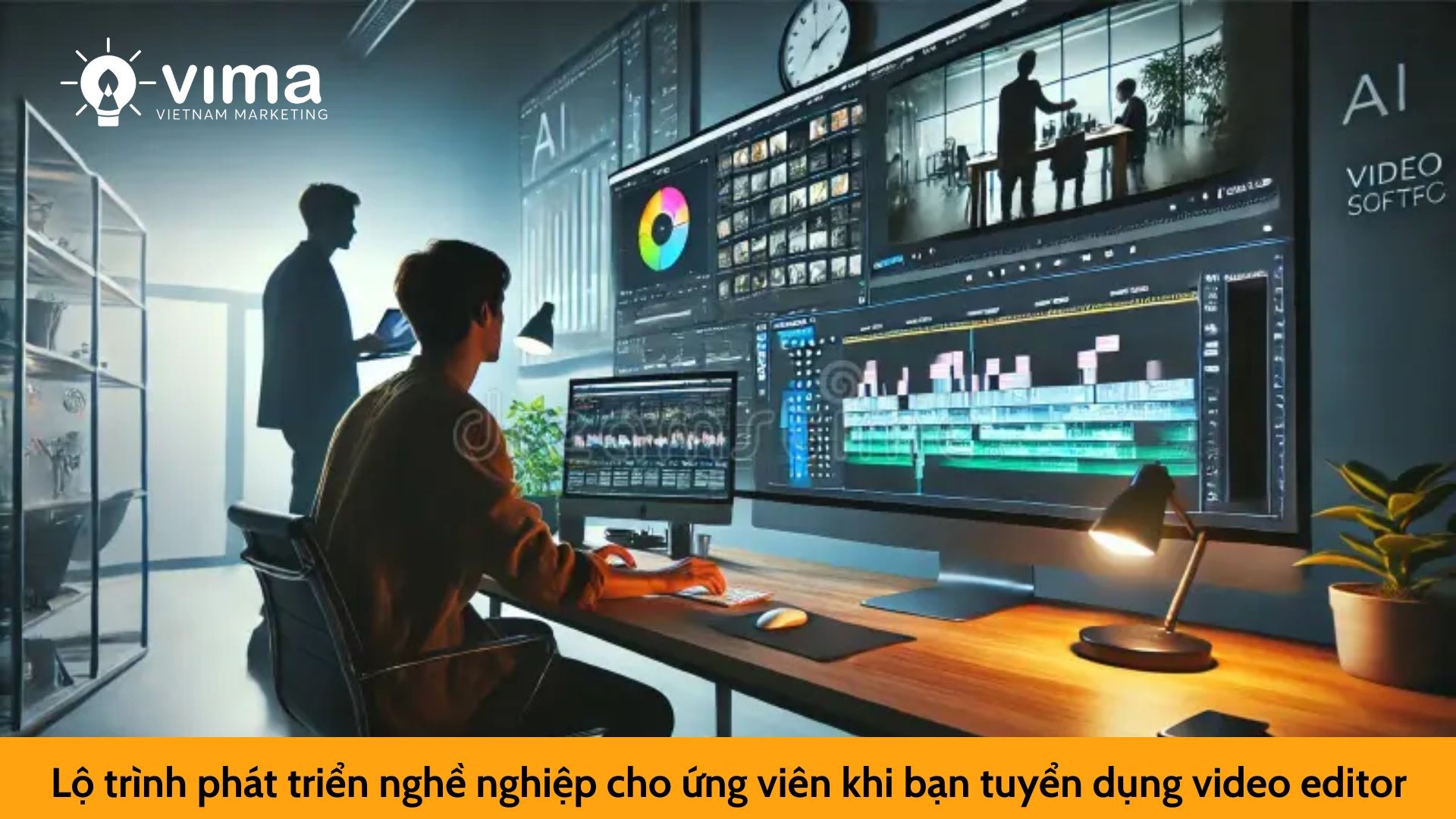 Lộ trình phát triển nghề nghiệp cho ứng viên khi bạn tuyển dụng video editor